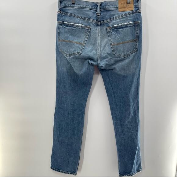 Abercrombie & Fitch Skinny Button Fly Jeans Size 32 x 30 - Picture 7 of 10